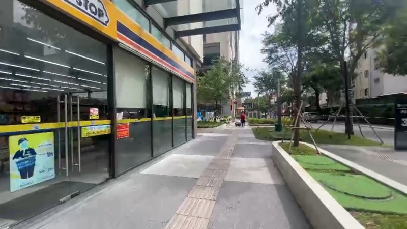 Cảnh quan tại dự án Hà đô Centrosa quận 10